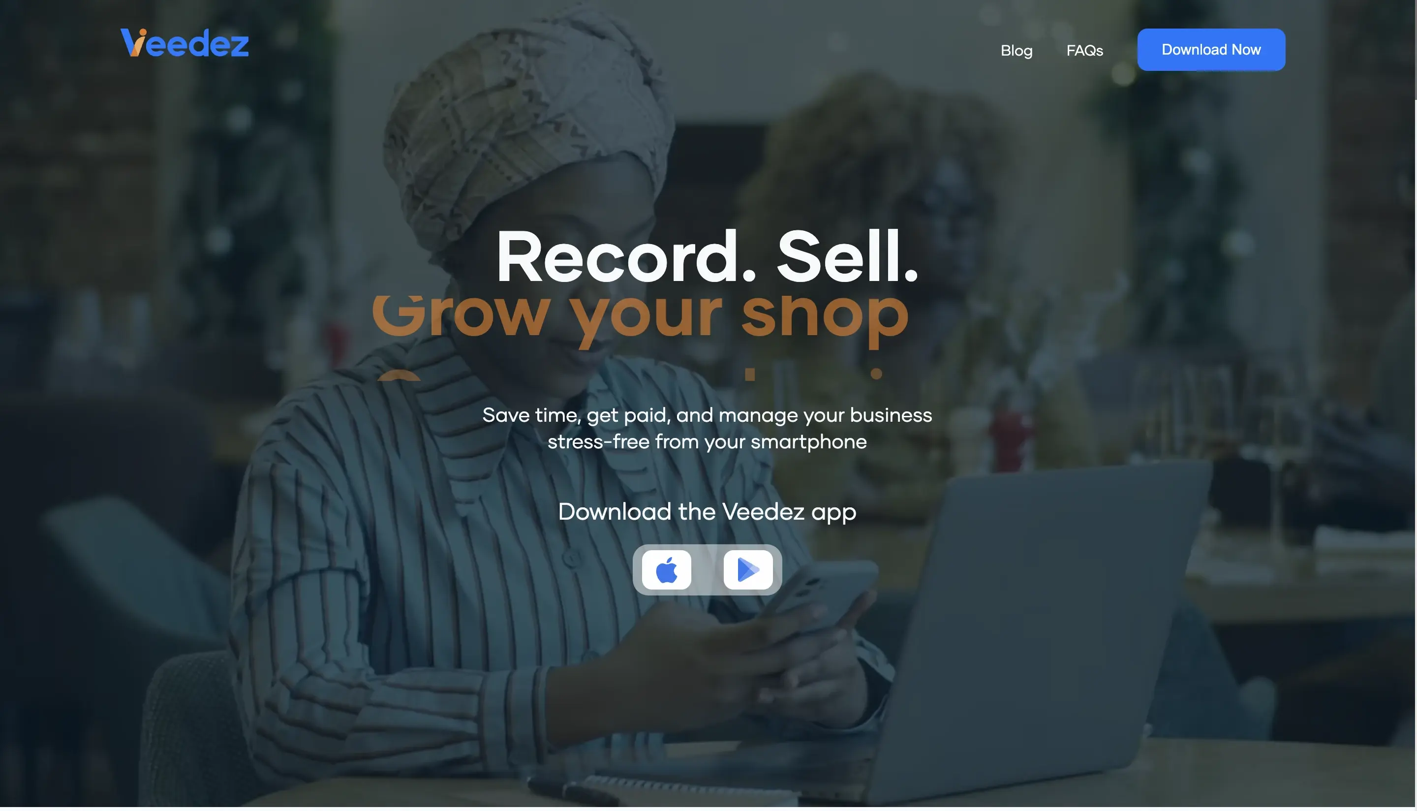 Screenshot of Veedez — Bookkeeping and inventory app for retailers and SMEs — 25,000+ users
